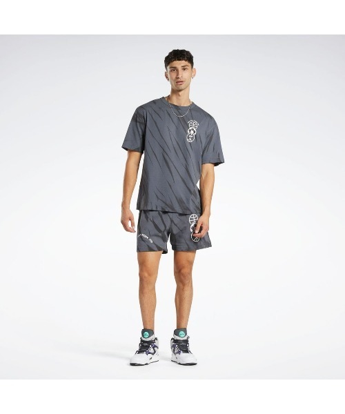 Reebok(リーボック)の「クラッシック ブロック パーティー ショーツ / CL BLOCK PARTY SHORT(その他パンツ・メンズ・オフホワイト/グレー系その他・LARGE/MEDIUM/SMALL/XX-LARGE/X-LARGE)」の3枚目の写真