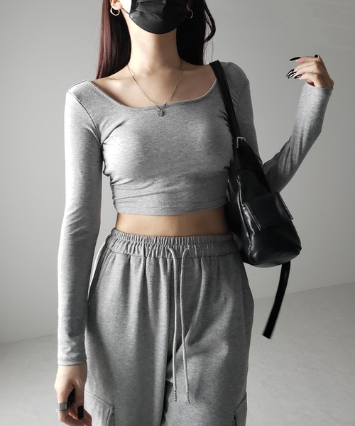 【新品】ともさかりえ　my weakness カップ付長袖トップス MY WEAKNESS Official Site