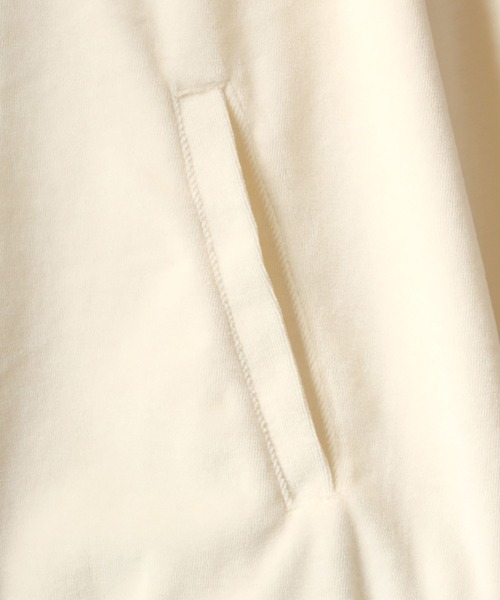 Kappa（カッパ）の「Kappa/カッパ オーバーサイズ ロゴ ワンポイント刺繍 ベロア トラックジャケット/ラインジャージ/レディース メンズ（ジャージ・メンズ・ブラウン/ワイン/アイボリー/ブラック・M/XL/L）」の17枚目の写真