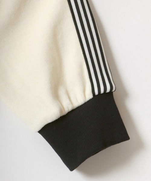 Kappa（カッパ）の「Kappa/カッパ オーバーサイズ ロゴ ワンポイント刺繍 ベロア トラックジャケット/ラインジャージ/レディース メンズ（ジャージ・メンズ・ブラウン/ワイン/アイボリー/ブラック・M/XL/L）」の18枚目の写真