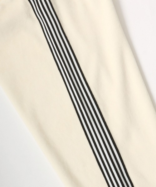 Kappa（カッパ）の「Kappa/カッパ オーバーサイズ ロゴ ワンポイント刺繍 ベロア トラックジャケット/ラインジャージ/レディース メンズ（ジャージ・メンズ・ブラウン/ワイン/アイボリー/ブラック・M/XL/L）」の20枚目の写真