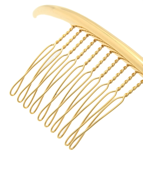 Khaju（カージュ）の「★Khaju:クレッセントコーム（バレッタ/ヘアクリップ・レディース・シルバー/ゴールド・ONE SIZE）」の4枚目の写真