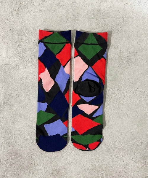 MARKEY'S（マーキーズ）の「クルーソックス/kirakira（23～25cm）（ソックス/靴下・レディース・ベージュ/ピンク/ブラック・L）」の8枚目の写真