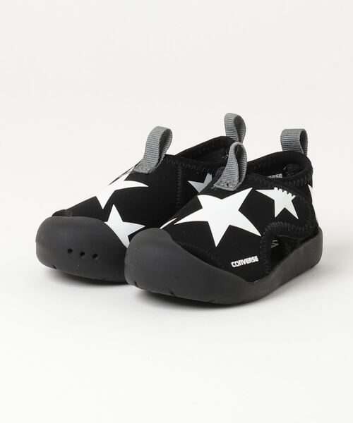 CONVERSE コンバース サンダル レディース 靴 ローカット 黒色