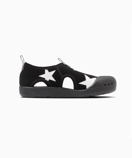 CONVERSE(コンバース)の「CONVERSE/コンバース キッズ サンダル KID'S CVSTAR SANDAL 37303002(サンダル・キッズ・ブラック×ブラック・18.0cm/17.0cm/16.0cm/15.0cm/14.0cm/13.0cm)」の4枚目の写真