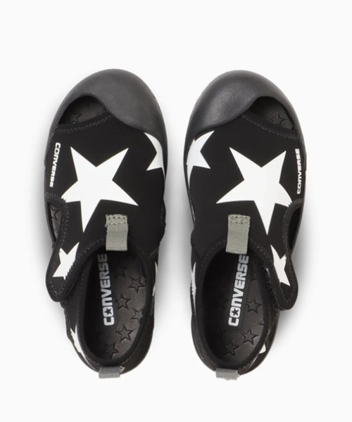 CONVERSE(コンバース)の「CONVERSE/コンバース キッズ サンダル KID'S CVSTAR SANDAL 37303002(サンダル・キッズ・ブラック×ブラック・18.0cm/17.0cm/16.0cm/15.0cm/14.0cm/13.0cm)」の6枚目の写真