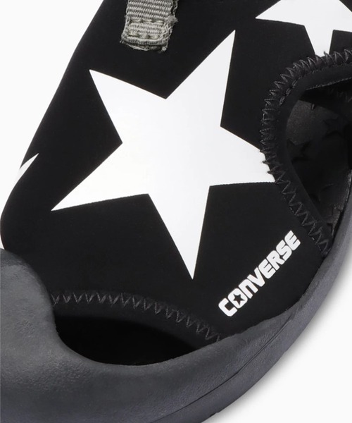 CONVERSE(コンバース)の「CONVERSE/コンバース キッズ サンダル KID'S CVSTAR SANDAL 37303002(サンダル・キッズ・ブラック×ブラック・18.0cm/17.0cm/16.0cm/15.0cm/14.0cm/13.0cm)」の8枚目の写真