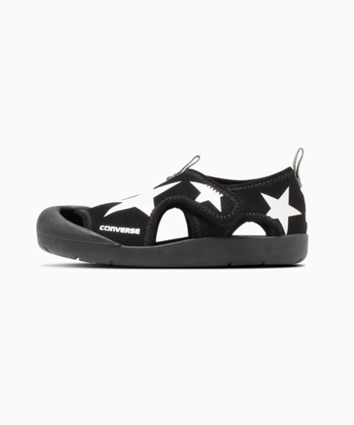 CONVERSE(コンバース)の「CONVERSE/コンバース キッズ サンダル KID'S CVSTAR SANDAL 37303002(サンダル・キッズ・ブラック×ブラック・18.0cm/17.0cm/16.0cm/15.0cm/14.0cm/13.0cm)」の3枚目の写真