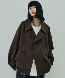 AIVER | AIVER　ショートラグラントレンチコート(トレンチコート)