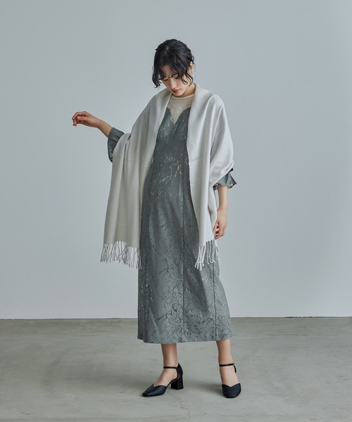 niana(ニアナ)の「パーティーラメストール 大判 マフラー 結婚式 パーティー 同窓会 二次会(ストール/ショール・レディース・シルバー/ゴールド・FREE)」の9枚目の写真