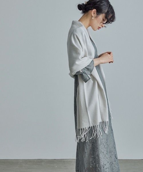 niana(ニアナ)の「パーティーラメストール 大判 マフラー 結婚式 パーティー 同窓会 二次会(ストール/ショール・レディース・シルバー/ゴールド・FREE)」の12枚目の写真