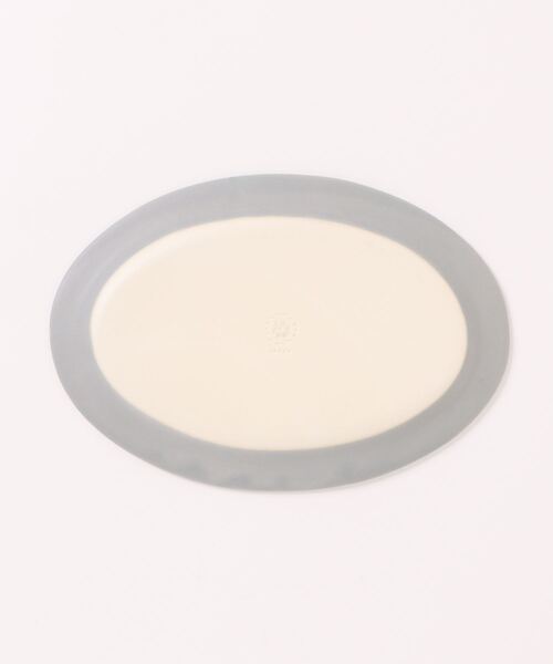 collex（コレックス）の「SAKUZAN 作山窯 SaraオーバルプレートM（食器・レディース・グレー/ホワイト・フリー）」の7枚目の写真