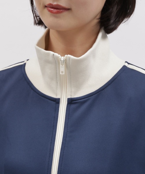 LAKOLE（ラコレ）の「トラックジャケット（スウェット・レディース・アイボリー/ネイビー・MEDIUM/SMALL）」の19枚目の写真