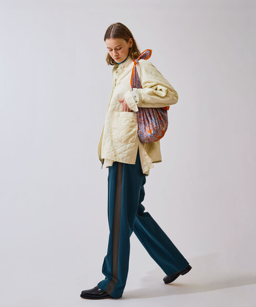 THE SHINZONE（ザ　シンゾーン）の「THE SHINZONE | CHINA JACKET WOMEN（ナイロンジャケット・レディース・アイボリー・F）」の12枚目の写真