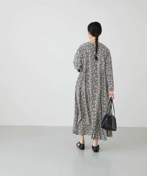 ♦本日限り特別価格♦❈アートプリント ❈ワンピース グレー ♢本日限り特別価格♢❈アートプリント ❈ワンピース グレー