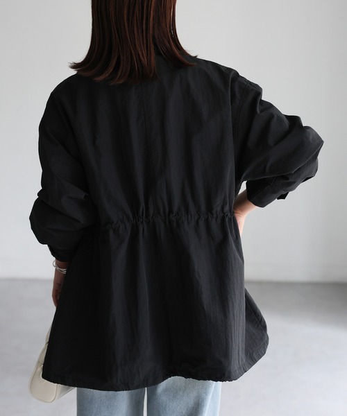 Riberry(リベリー)の「スタンドカラードロストミリタリージャケット(ミリタリージャケット・レディース・カーキ/アイボリー/ブラック・MEDIUM)」の20枚目の写真