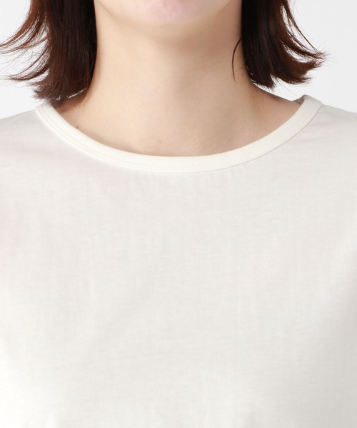 studio CLIP(スタディオクリップ)の「タフコットンアソートロンT(Tシャツ/カットソー・レディース・その他1/その他2/その他3/オフホワイト・MEDIUM/LARGE)」の17枚目の写真