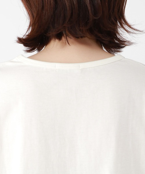 studio CLIP(スタディオクリップ)の「タフコットンアソートロンT(Tシャツ/カットソー・レディース・その他1/その他2/その他3/オフホワイト・MEDIUM/LARGE)」の12枚目の写真