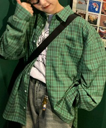 CIAOPANIC TYPY | 【UNISEX】ルーズシルエットレギュラーカラーアソートシャツ/WEB限定カラーあり(シャツ/ブラウス)
