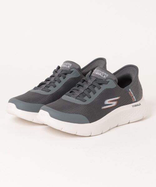SKECHERS(スケッチャーズ)の「《SKECHERS》GO WALK FLEX - HANDS UP(スリッポン・メンズ・ブラウン/グレー/ブラック/ネイビー・28.0cm/25.5cm/26.5cm/27.5cm/25.0cm/26.0cm/27.0cm)」の1枚目の写真