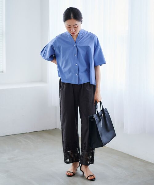 le.coeur blanc(ルクールブラン)の「ベルトデザイントートバッグ(トートバッグ・レディース・ベージュ/ブラック・FREE)」の7枚目の写真