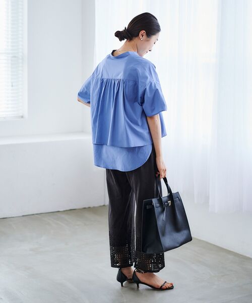 le.coeur blanc(ルクールブラン)の「ベルトデザイントートバッグ(トートバッグ・レディース・ベージュ/ブラック・FREE)」の9枚目の写真