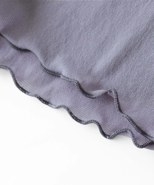 cheriella（シェリエラ）の「【cheriella】WEB限定ラインメロートップス WEB LIMITED LINE MERROW TOPS（Tシャツ/カットソー・レディース・ブラック/チャコールグレー/グレー/オフホワイト・M）」の5枚目の写真