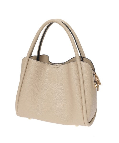 Edit Sheen（エディットシーン）の「パイピングダブルハンドルバッグ（ハンドバッグ・レディース・ベージュ/ホワイト/ピンク/ブルー/ブラック・FREE）」の14枚目の写真