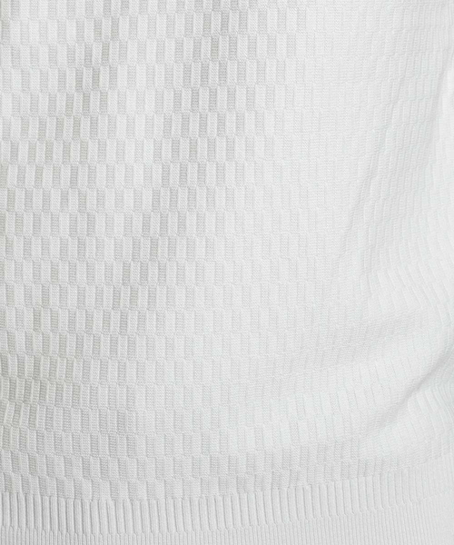 MICHEL KLEIN HOMME (ミッシェルクランオム)の「矢羽クルーネックニットカットソー(ニット/セーター・メンズ・ホワイト/ライトブルー/ブラック/ネイビー/ピンク・MEDIUM/LARGE/X-LARGE)」の20枚目の写真