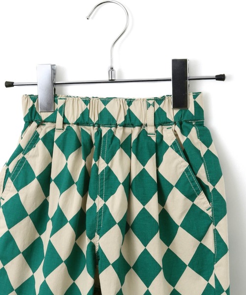 MAKE YOUR DAY（メイクユアデイ）の「ダイヤ柄イージーパンツ■80～140cm（その他パンツ・キッズ・ネイビー/グリーン・140/130/90/80/100/110/120）」の10枚目の写真