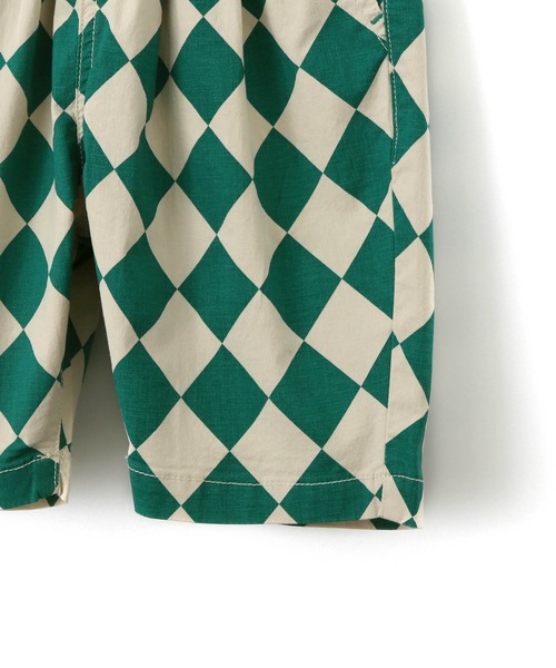 MAKE YOUR DAY（メイクユアデイ）の「ダイヤ柄イージーパンツ■80～140cm（その他パンツ・キッズ・ネイビー/グリーン・140/130/90/80/100/110/120）」の12枚目の写真