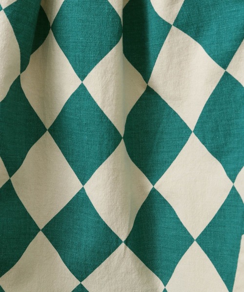 MAKE YOUR DAY（メイクユアデイ）の「ダイヤ柄イージーパンツ■80～140cm（その他パンツ・キッズ・ネイビー/グリーン・140/130/90/80/100/110/120）」の13枚目の写真