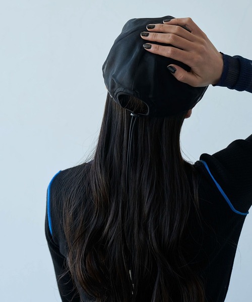 HARE（ハレ）の「シアーレイヤードCAP(HARE)（キャップ・レディース・ブラック・FREE）」の21枚目の写真