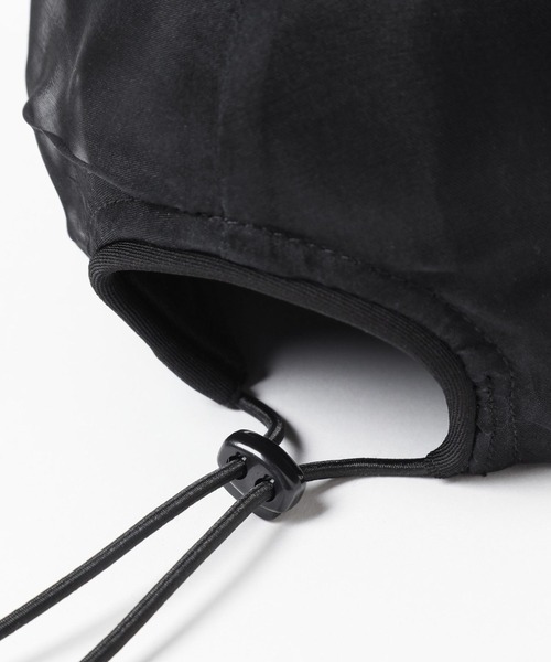 HARE（ハレ）の「シアーレイヤードCAP(HARE)（キャップ・レディース・ブラック・FREE）」の2枚目の写真