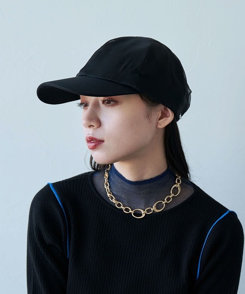 HARE（ハレ）の「シアーレイヤードCAP(HARE)（キャップ・レディース・ブラック・FREE）」の14枚目の写真