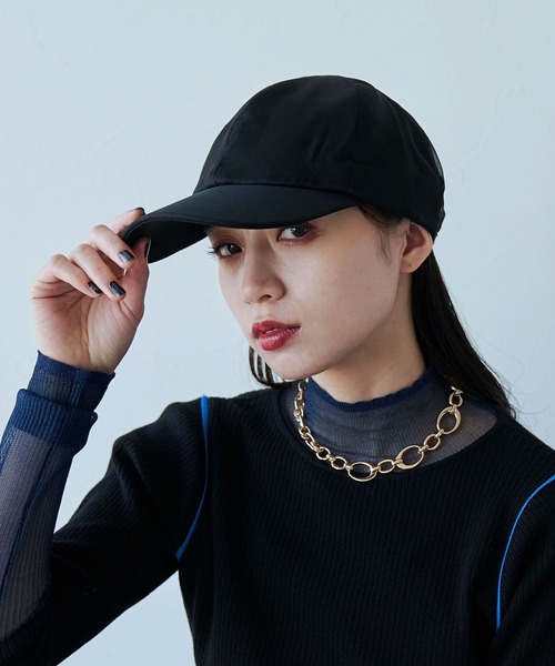 HARE（ハレ）の「シアーレイヤードCAP(HARE)（キャップ・レディース・ブラック・FREE）」の16枚目の写真