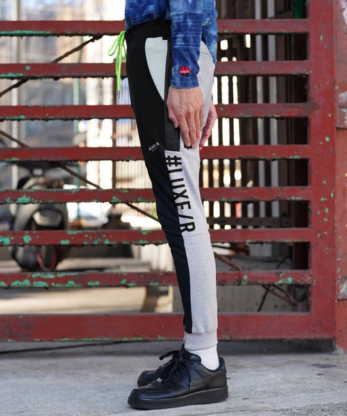 LUXE/R(ラグジュ)の「ポンチ切り替えジョガーパンツ(その他パンツ・メンズ・トップグレー/ブラック/ホワイト・MEDIUM/LARGE/X-LARGE)」の14枚目の写真