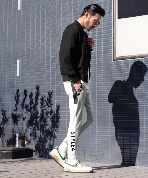LUXE/R(ラグジュ)の「ポンチ切り替えジョガーパンツ(その他パンツ・メンズ・トップグレー/ブラック/ホワイト・MEDIUM/LARGE/X-LARGE)」の4枚目の写真