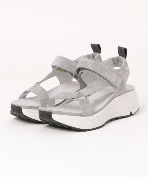 Bussola(ブソラ)の「【bussola】厚底アンクルストラップサンダル(945702)(サンダル・レディース・ライトベージュ/ライトグレー・38/36/37/35)」の7枚目の写真