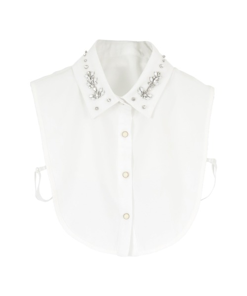 titivate（ティティベイト）の「ビジューデザインつけ襟（付け襟・レディース・ホワイト系その他2/ホワイト系その他・FREE）」の13枚目の写真