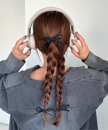 apres jour mignon | 【apresjour mignon×ARIAZ】３SETリボンピン(バレッタ/ヘアクリップ)