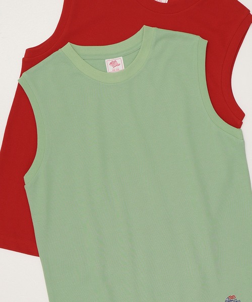 JEMORGAN（ジェーイーモーガン）の「【JEMORGAN / ジェーイーモーガン】カノコ１ポイントノースリーブ（タンクトップ・レディース・ホワイト/ブラック/ネイビー/グレー/レッド系/イエロー/グリーン系・F）」の4枚目の写真