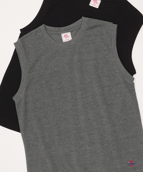 JEMORGAN（ジェーイーモーガン）の「【JEMORGAN / ジェーイーモーガン】カノコ１ポイントノースリーブ（タンクトップ・レディース・ホワイト/ブラック/ネイビー/グレー/レッド系/イエロー/グリーン系・F）」の3枚目の写真