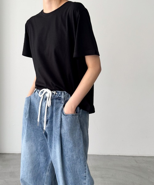 CANAL JEAN（キャナルジーン）の「El mar　BLANK!バックロゴTシャツ（Tシャツ/カットソー・レディース・ホワイト/ピンク/ブラック/ブルー・ONE SIZE）」の18枚目の写真