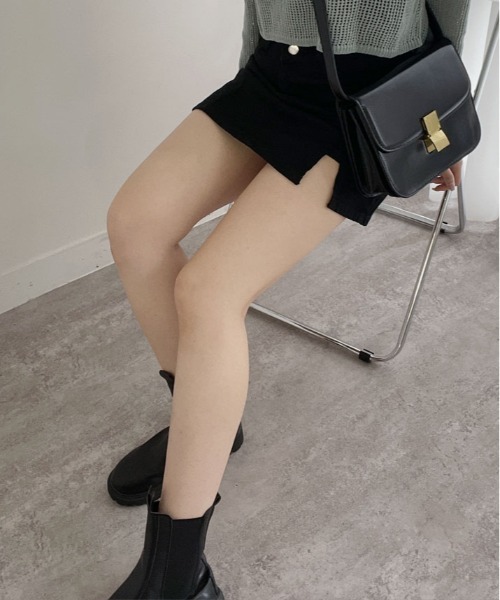 kirakiraShop(キラキラショップ)の「パンツ付き デニム スカート(スカート・レディース・ブルー/ブラック・S/M/L/XL)」の22枚目の写真