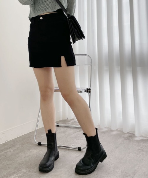 ok.soon×piccadilly OGC DENIM MAXI SKIRT | ok.soon
