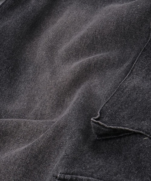 SPINNS（スピンズ）の「【2サイズ展開・ユニセックス】ダイドデニムカーゴパンツ（デニムパンツ・メンズ・ブラック/ブルー・M/L）」の6枚目の写真