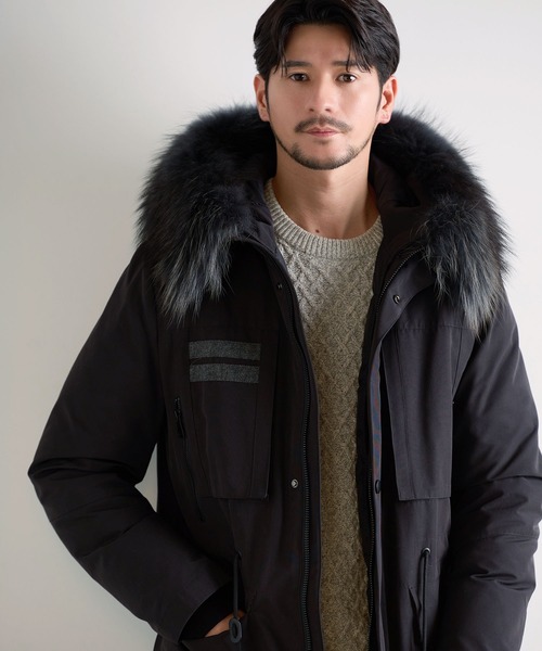 Filomo]モッズコートメンズ ダウンライナー弱撥水（モッズコート