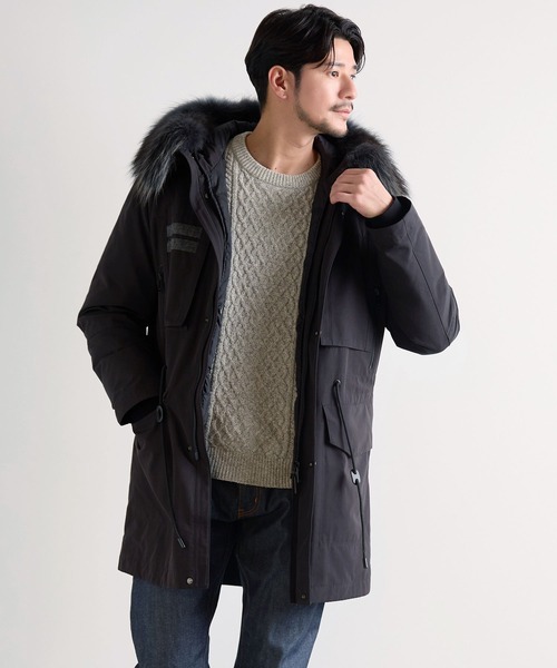 セール】[Filomo]モッズコートメンズ ダウンライナー弱撥水（モッズ