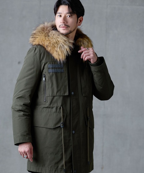 Filomo]モッズコートメンズ ダウンライナー弱撥水（モッズコート